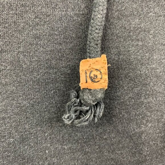 Tentree Mens Sweater Small Gray Juniper Hoodie Pullover Organic Cotton Outdoor - Picture 3 of 9